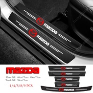 Mazda Cx3 Cx5 Cx8 Cx30 3 2 5 Rx8 Bt50 323 Rx7 626 Cx7 Nx5 Cx9 Car Sill Sticker Anti-Scratch Waterproof Trunk Protector Accessories