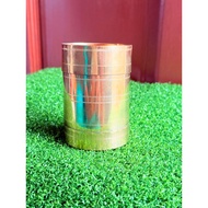 Chettinad Brass Rice Measuring Pot - Padi Uzhakku