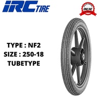 Ban IRC NF2 250-18 Ban Luar Motor IRC Motif Alur Kembang Lurus Sparepart murah