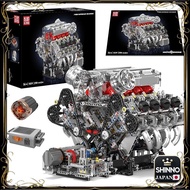 ★488 V8 Gasoline Engine Cylinder Kit with Twin Turbo V8 Engine Technology Clamp Cylinder Kit, Motor,