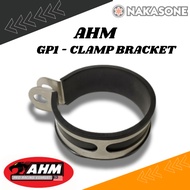 AHM EXHAUST CLAMP BRACKET GP1 SERIES AHM EKZOS GP1 CLAMP BRACKET #READY STOCK
