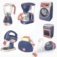 Children Kitchen Toys Toy Set Real Spinning Small Appliances Washing Machine Vacuum Cleaner For