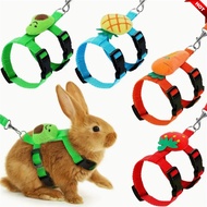（LLANG）Rabbit Leash Rabbit Accessories Adjustment Prevent Escape Rabbit Clothing For