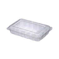 (100pcs±) OP-03H OPS Bakery Disposable Plastic Clear Food Container For pastry Otak Bekas Makanan Pa