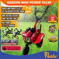 Mytools Garden Power Tiller Machine / Cultivator with Petrol Engine 7.5HP