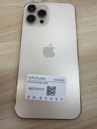 Apple iPhone 12 Pro Max 128GB 金色 79 battery 🔋 換過屏幕 faceid壞