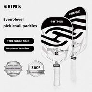 Htpick Competition Class Pickleball Paddle T700 Carbon Fiber Hot Press Integrated Process