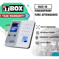 iTBOX Face Recognition & Fingerprint Time Attendance Machine iFaceTec | Face scan attendance machine