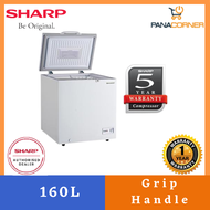 (FREE SHIPPING) SHARP Chest Freezer  160L Sharp Chest Freezer - SJC168