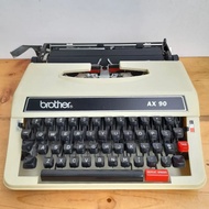 MESIN Brother AX 90 typewriter old school vintage tick engine