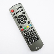 รีโมทใช้กับ พานาโซนิค แอลอีดี ทีวี รหัส N2QAHB000073 , Remote for Panasonic LED TV (สีเทา)