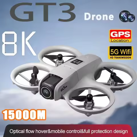 2025New GT3 Drone RC 8K 5G GPS Professional HD Aerial Photography Remote Control Aircraft HD Dual Ca