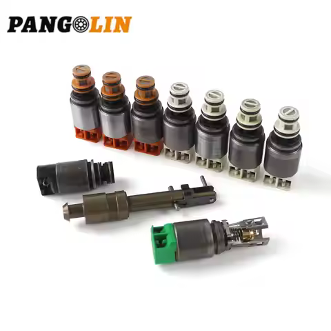 10PCS Refurbished 8-Speed Car Transmission Solenoid Valve Kit for BMW 8HP45 8HP45X 8HP70 8HP75X 8HP9