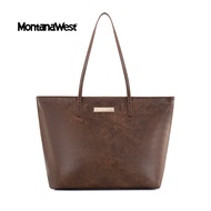 NJ76TG Montana West Women's Tote Bag Shoulder Bag Large Capacity Laptop Bag College Bag Office Bag F