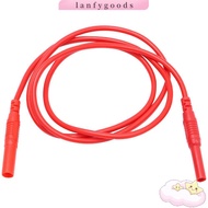 LANFYGOODSS 1/2pcs Meter Test Lead Extension, 100CM/ 39.37inch Silicone Male-to-Female Banana Plug, 