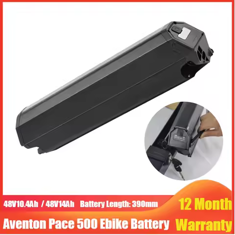 Aventon Pace 500 Ebike Replacement Battery Pack 48V 14Ah Dorado Side Release Li ion Electric Bicycle