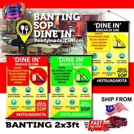BANTING SOP DINE IN 2x3ft (Readymade Design)