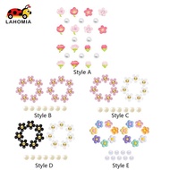 [lahomia] Beach Bag Flower Charms Accessories Stylish Beach Totes Accessories Inserts,