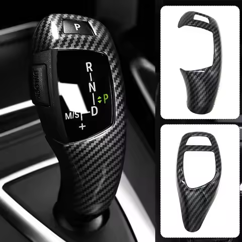 Carbon Fiber Texture for BMW F30 F10 F15 F07 F20 F21 F22 F32 F34 F35 5GT Car Gear Shift Panel Frame 