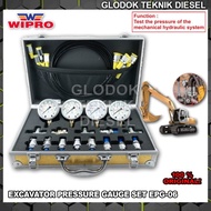NEW NEW Wipro Hydraulic Excavator Pressure Gauge Set Kit EPG-06 EPG06 Original Terbaik Hidraulic Hid