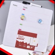 Magnetic Whiteboard for Weekly Planner and Square ShapeNotes