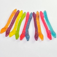 Taste The Sweetness HARIBO Double-Headed Snake 100g Gummy QQ Candy German Style Imported Nougat Whol