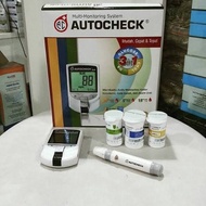 autocheck alatGCU/ alat tes gula darah, asam urat, cholesterol