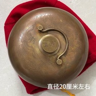 Soup Woman Copper Thickened Large Injection Hot Water Bottle Copper Soup Granny Soup Cover Foot Warm