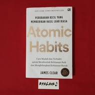 ATOMIC HABITS Motivational Book - James Clear (ORI/Used/Preloved)