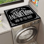 Signage Diatom Mud Drum Washing Machine Sunscreen Cover Modern Simple Water-Absorbent Quick-Drying A