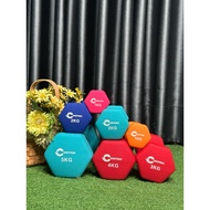 Selling Cowfish Neoprene Dumbbell I Barbell Dumbbell Fitness 2 KG Dumbbell 2kg Warungisa Boutique