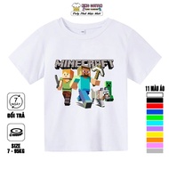 MINECFRAF children's t-shirt, 4 colors, adult size, King Cotton
