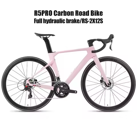 Twitter R5pro Carbon Road Bike 700C Light Weight Adult Variable 24 Speed Racing Bicycle With Bend Ha