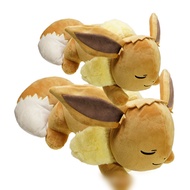 48cm-60cm Eevee Plush Toys Anime Plushie Dolls Giant Cute Stuffed Pillow Eevee Sleeping Christmas Gi