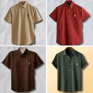 🇲🇾100%Oxford Cotton Men's Short Sleeve shirt🇲🇾