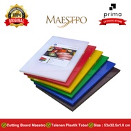 Thick Plastic Cutting Board / Cutting Board 53x32.5x1.8 cm Maestro