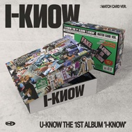 [CD] U-Know Yunho 1st Studio Album - I-KNOW UKNOW : K-pop [Match Card Version.] [Smart Album]