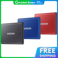 Samsung Electronics ฮารดดสกแบบพกพา SSD รน T7 USB 3.2 Gen 2 (1TB) (สม 1 ชน)