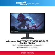 ALIENWARE AW2725DF 27" 360Hz QD-OLED Gaming Monitor