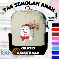 Kinder Joy I Children's Bag Kinder Joy Children's School Bag {FREE NAME PRINTING}