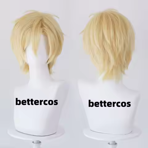 Anime Banana Fish Ash Lynx Wigs Aslan Jade Callenreese Golden Heat Resistant Hiar Synthetic Cosplay 
