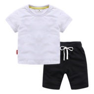 20262026Children's T-Shirt Summer New Style Foreign Trade Children's Clothing ins Korean Version Cot