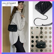 [JILL STUART] official FREE CHARM small quilting chain cross bag for woman 2 colors