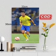 CRISTIANO RONALDO WALL DECORATION RONALDO WOODEN POSTER RONALDO/ DECORATION RONALDO POSTER