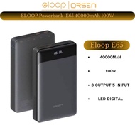 Orsen Eloop Powerbank E65 Fast Charging Powerbank 40000mAh PD 100w Type C USB Super Charge Power Ban