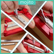 Mojito Multi Specification Center Gauge Stainless Steel Woodworking Tool Punch Locator for Accurate 