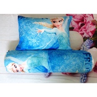 Blue Elsa pillow and body pillow Set for preschoolers
