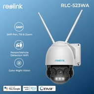 Reolink RLC-523WA | 5MP | 5X Optical Zoom | Wireless PTZ Outdoor Auto Tracking | AI Motion Color Night Vision