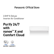 Panasonic 2.0HP Air Conditioner X-Deluxe Inverter R32 CS/CU-XPU18XKH CS-XPU18XKH Air Cond