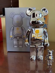 Mastermind Bearbrick 400% + 100%sliver